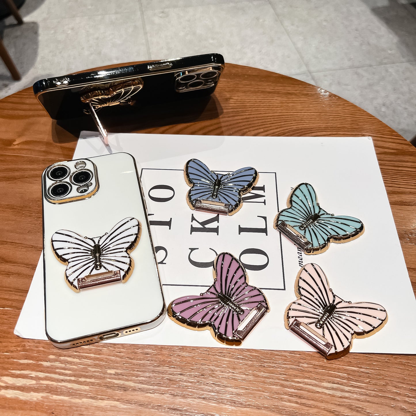 Phone Case Sticker Bracket Horizontal And Vertical Dual-purpose Bracket