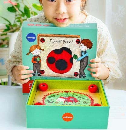 Children's Handmade Knurling Tool Herbarium Outdoor Collection Leaves And Flowers Handmade Tools