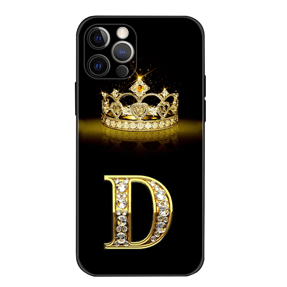 Silicone Crown Diamond Phone Case