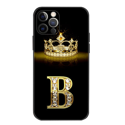 Silicone Crown Diamond Phone Case