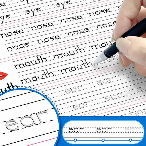 Children's Word Practice Painting Manual Writing Brace