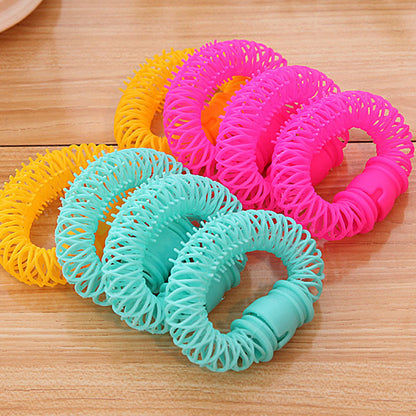 Donut Hair Rollers Magic Sticks Hair Natural Curlers Circle Spiral Plastic DIY Hair Styling Curly