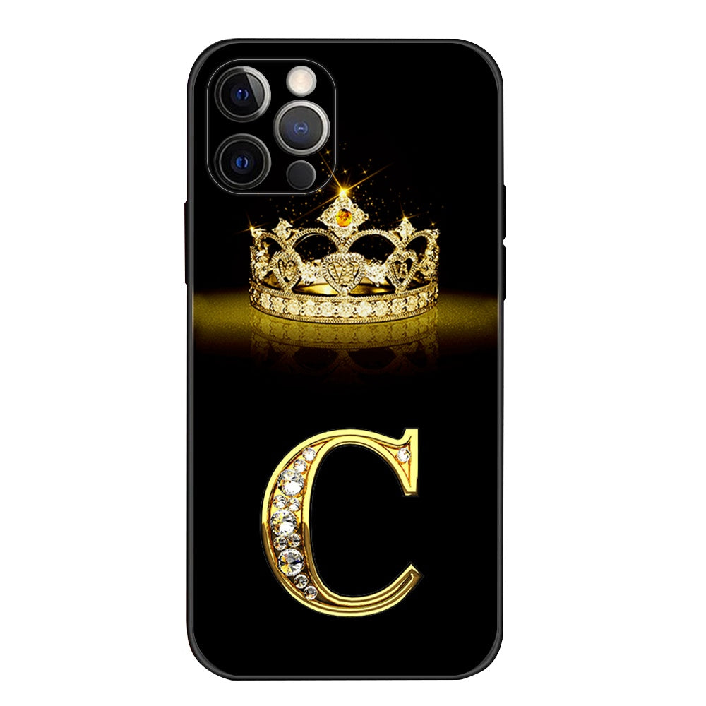 Silicone Crown Diamond Phone Case