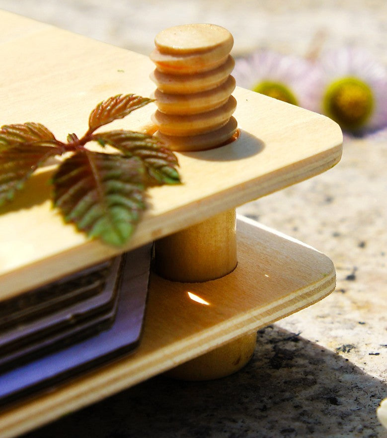 Children's Handmade Knurling Tool Herbarium Outdoor Collection Leaves And Flowers Handmade Tools