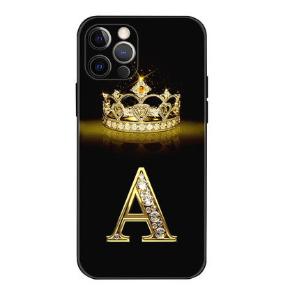 Silicone Crown Diamond Phone Case